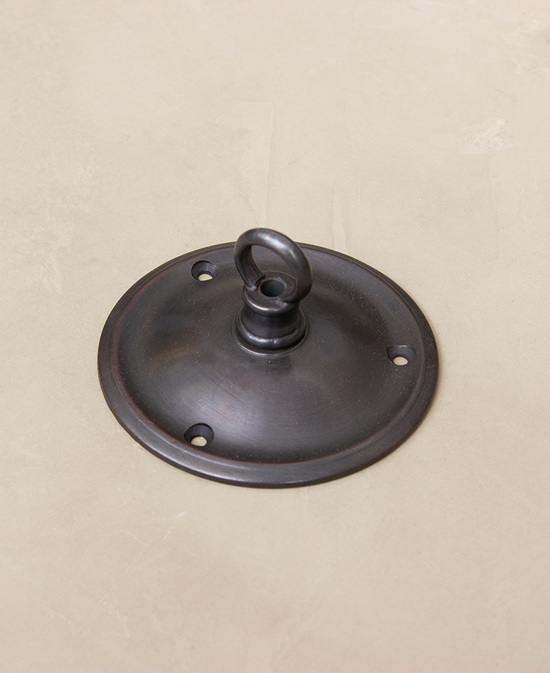 100mm-Shallow-Ceiling-Rose-Brown-Bronze