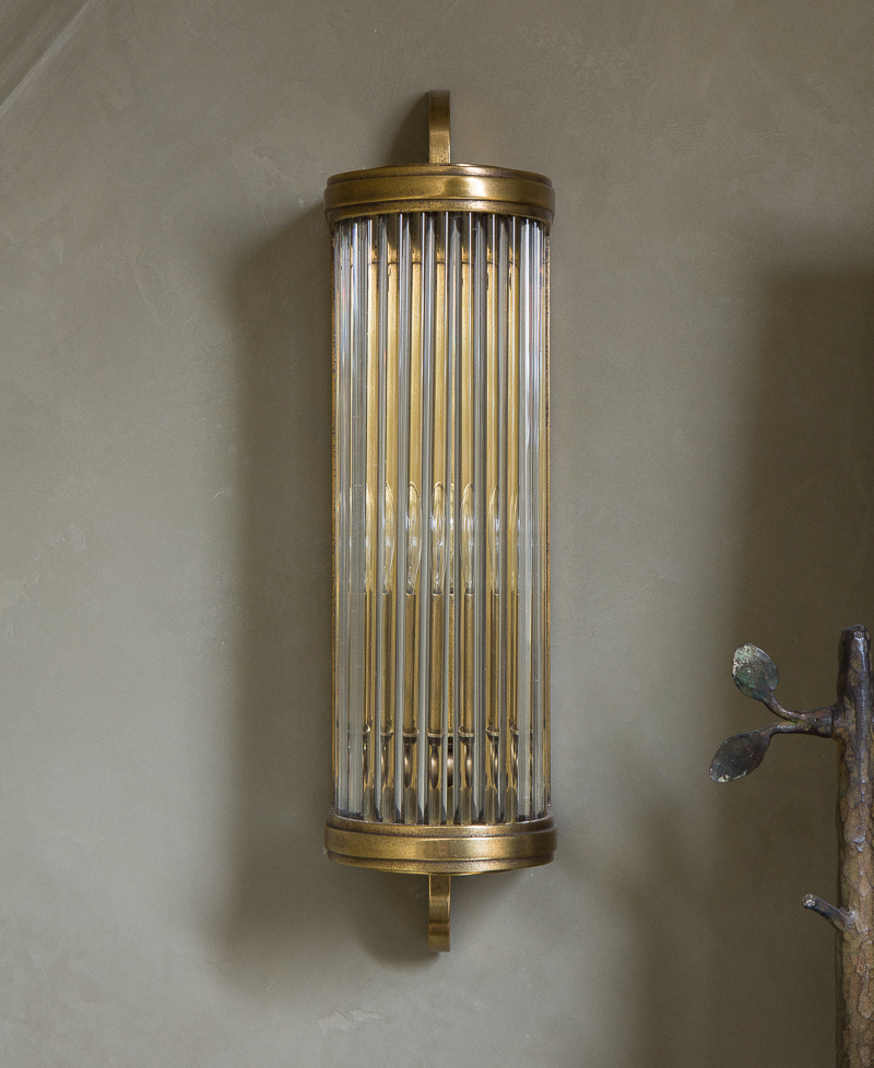 CPW31 Small Reeded Wall Light-03
