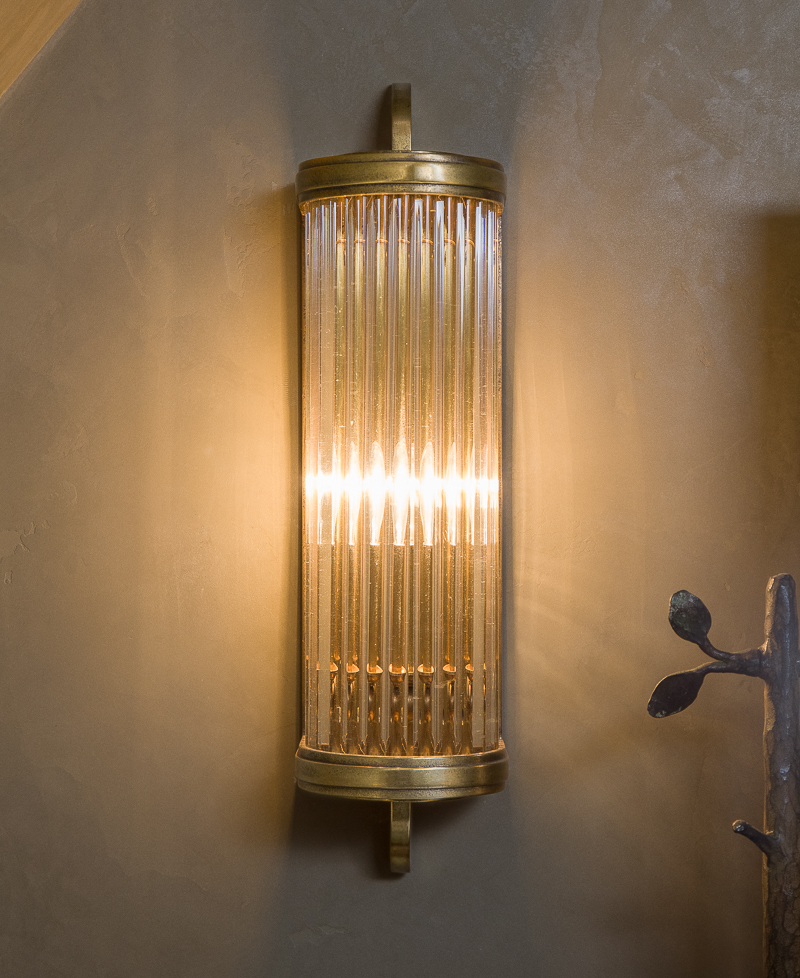CPW31 Small Reeded Wall Light-04