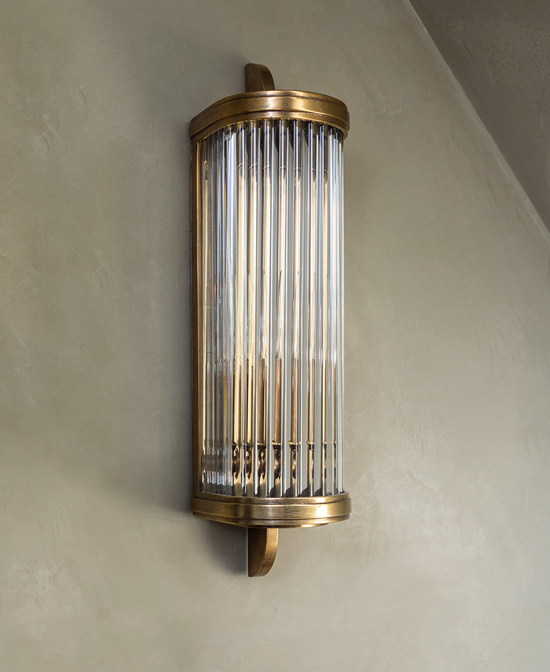 CPW31 Small Reeded Wall Light-06