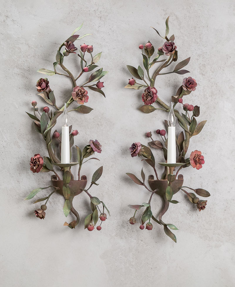 CPW42 Floral Wall Light-01