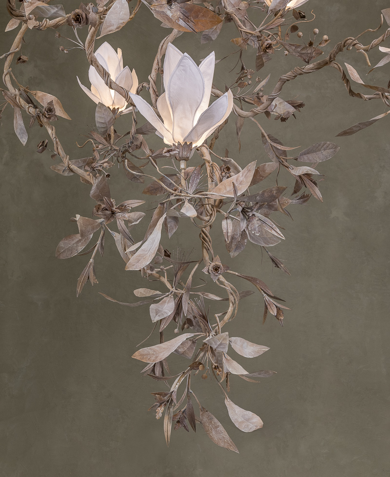 Magnolia Grandiflora Chandelier