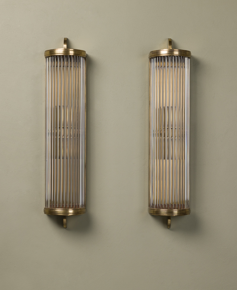 CPW32 Large Reeded Wall Light-UL-01