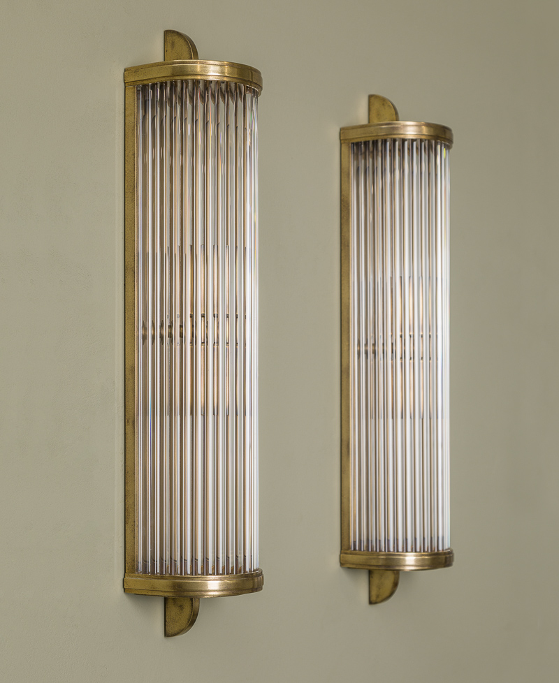 CPW32 Large Reeded Wall Light-UL-03
